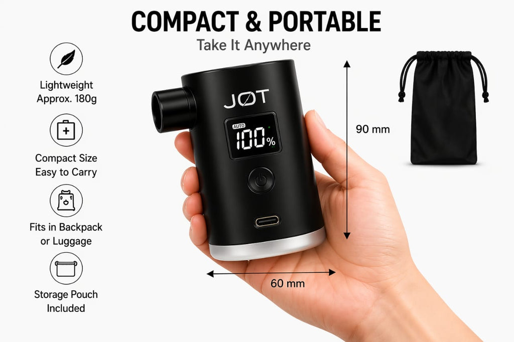 3-in-1 Portable Electric Air Pump