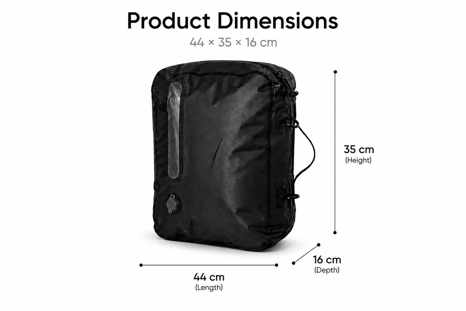 Leak Proof Travel Compression Cube